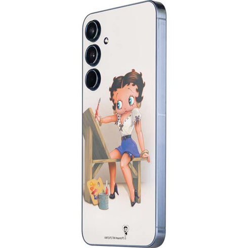 Betty Boop The Artist Galaxy A36 5G Skin